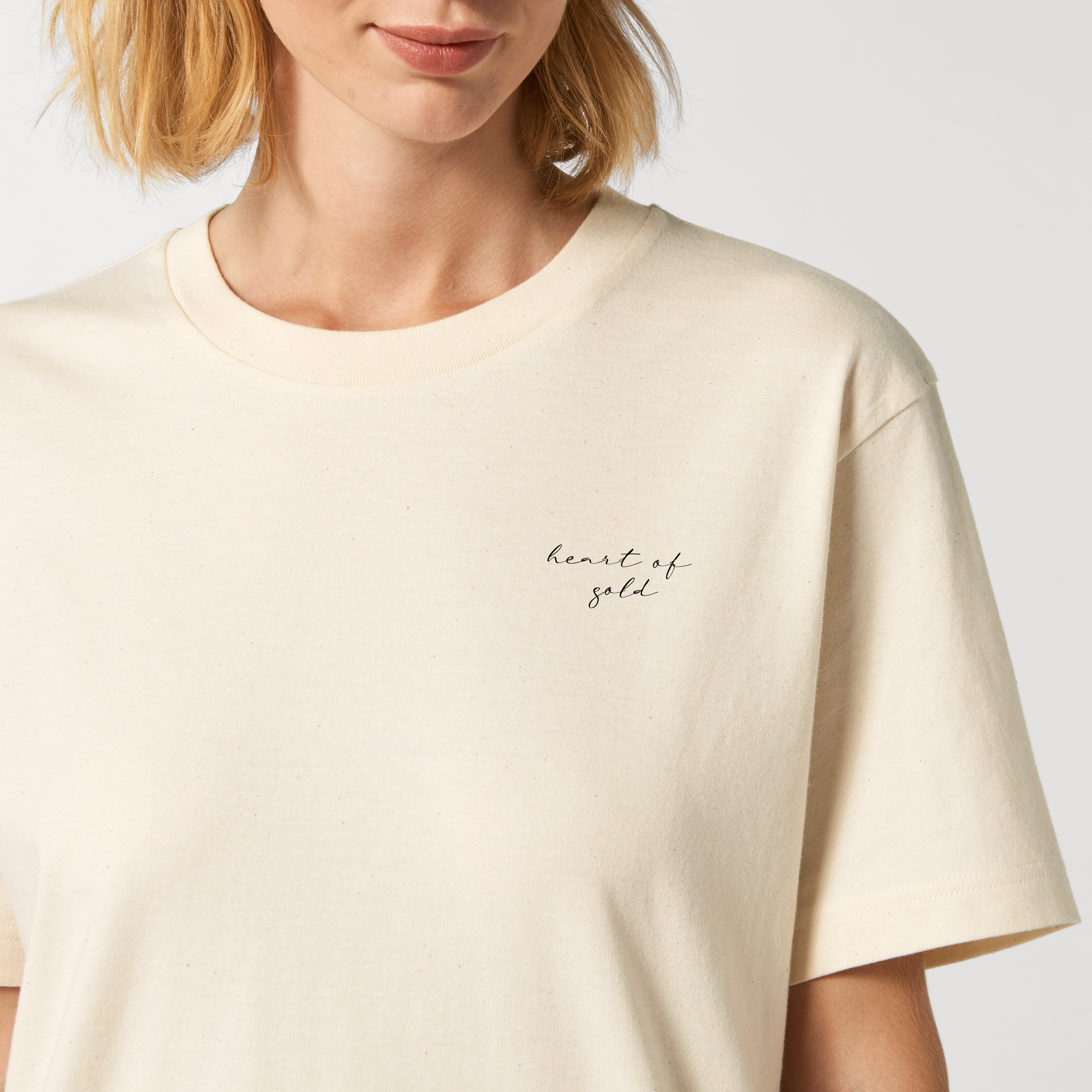 Unisex Blake HOG T-shirt natural raw front